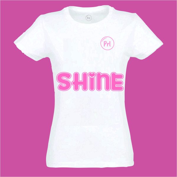 T-shirt Prl Kids girls shine