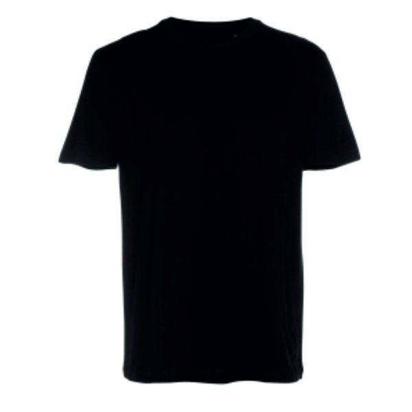 T-shirt eigen kleur zwart