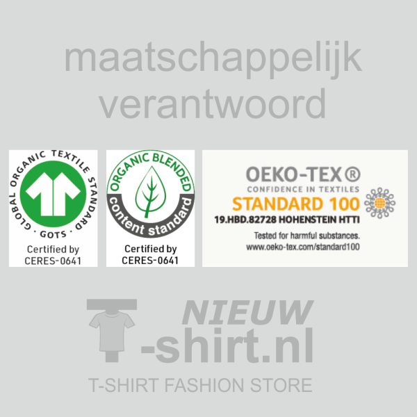 T-shirts van NieuwT-shirt.nl worden verantwoord geproduceerd