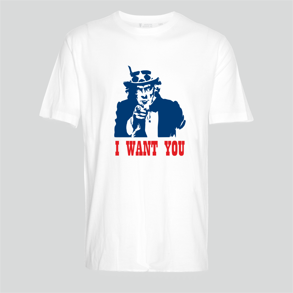 T-shirt Uncle Sam 'Fight For Victory Tour 2007' - Blanc L - Design USA Support Our Troops