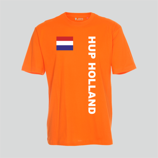 Kinder T-shirt Hup Holland - oranje